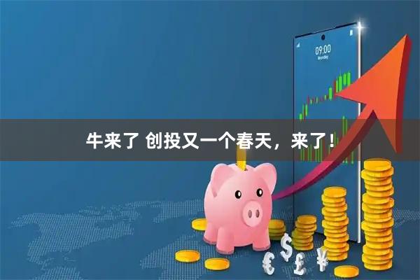 牛来了 创投又一个春天，来了！